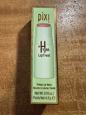 Pixi +Hydra Tinted Lip Balm color Nectar .16 oz New In Box